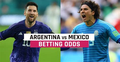 argentina vs mexico odds